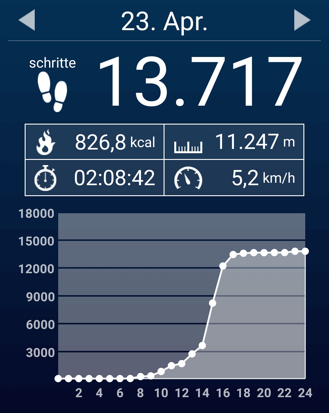 Schrittz�hler Benefitzlauf